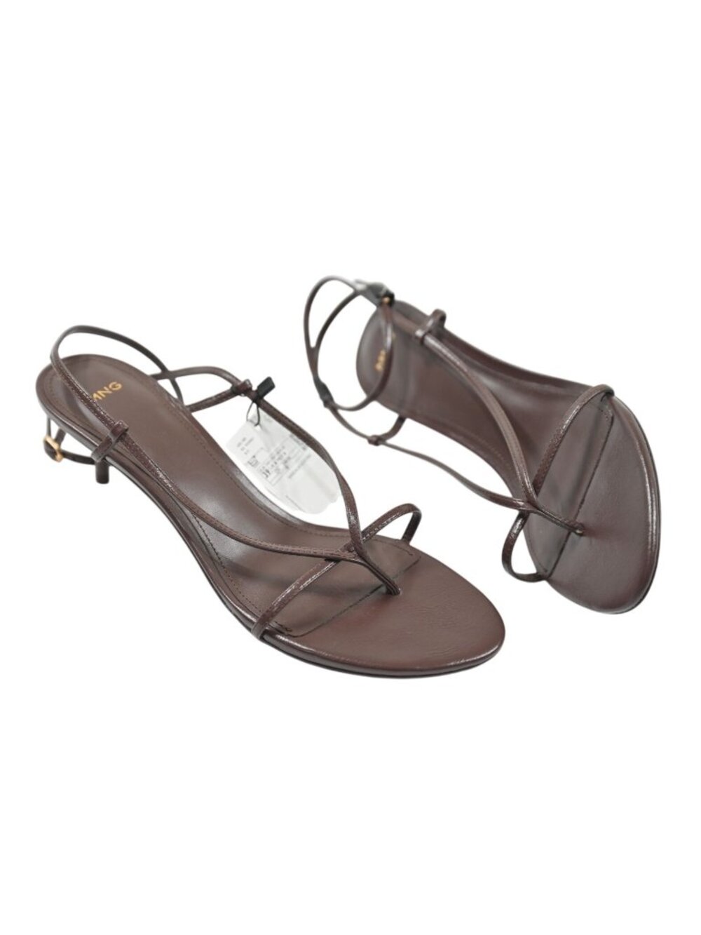 Mango Sora Sandals in Brown
